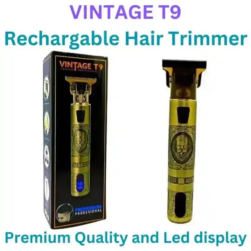 Vintage T9 Led Display and Rechargeable fixed Battary System