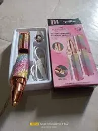 BLAWLESS Rechargeable 2 in 1 Eyebrow Trimmer and Facial Hair remover Trimmer