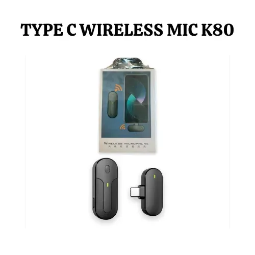 K80 single type-c wireless microphone