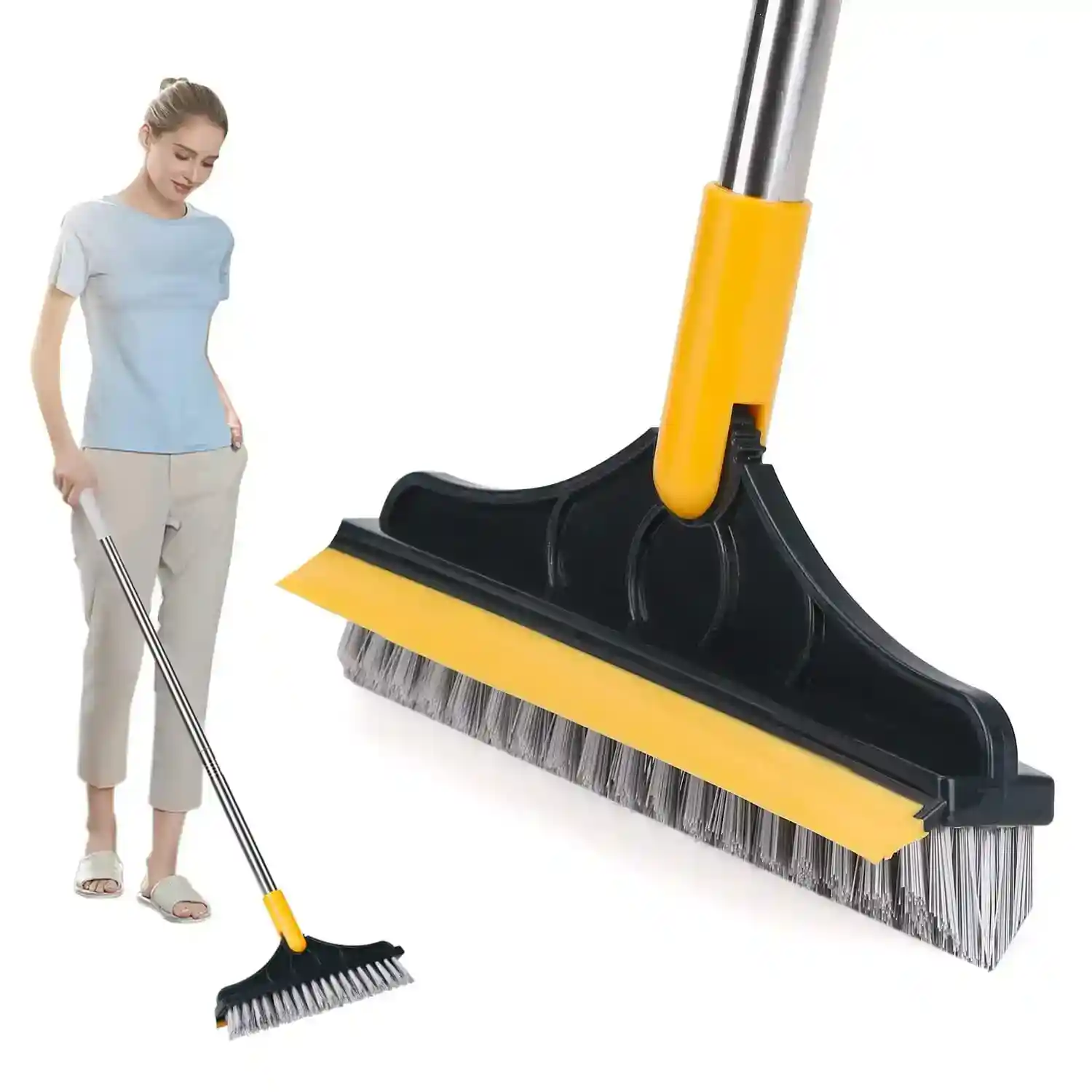 Bathroom cleaning brush
