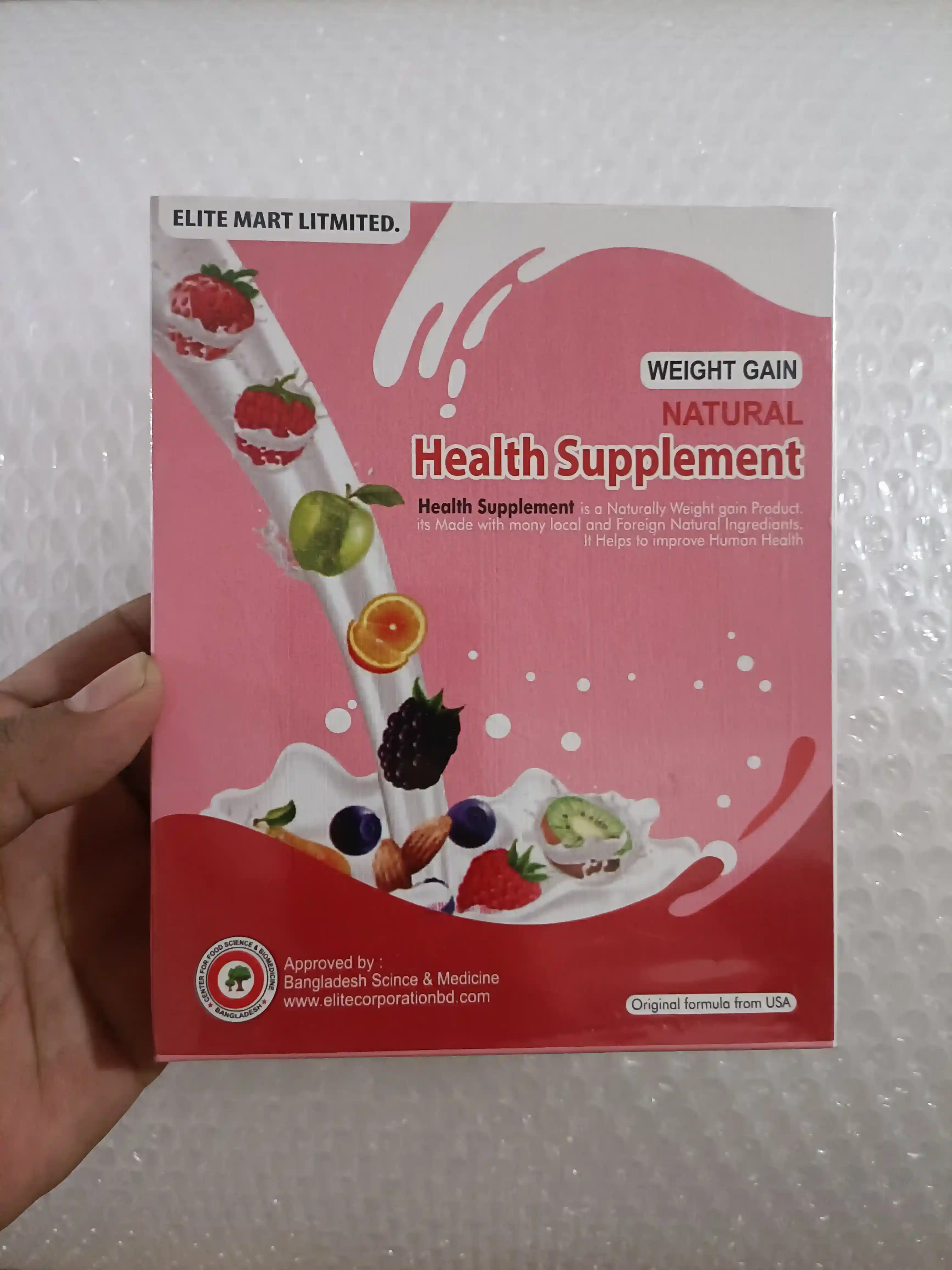 Weight Gain Natural Health Supplement